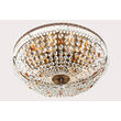 Plafoniera clasica cristal patinata 8xE27/60W, Sheraton DLU-2327/8/65 Patina Orion
